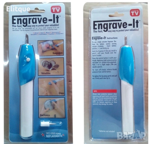 Писалка за гравиране – работа с AA батерия ✍️, снимка 3 - Друга електроника - 53252829