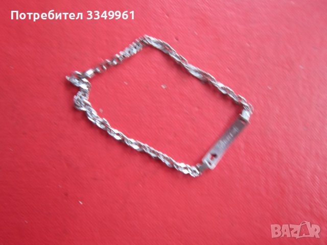 Страхотна сребърна гривна 925 , снимка 4 - Гривни - 36621612