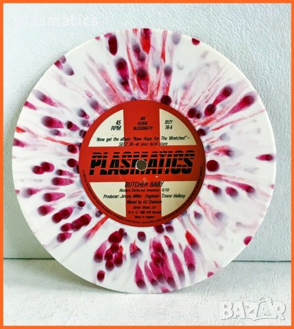 Vinyl-грамофонна плоча - PLASMATICS , снимка 3 - Грамофонни плочи - 27041046