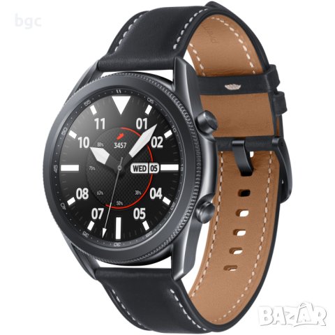 Нов Смарт Часовник smartwatch Samsung Galaxy Watch3, 45 мм, Black - 24 месеца пълна гара