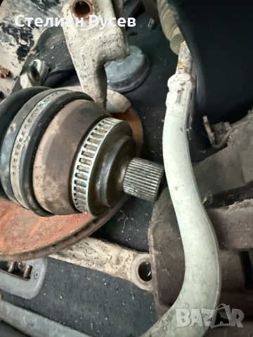 лява  полуоска с карета  за VW Sharan 2.8i 204кс VR6 2002г - цена 120 лв или 61,36 евро   не е бил 4, снимка 4 - Части - 52028366