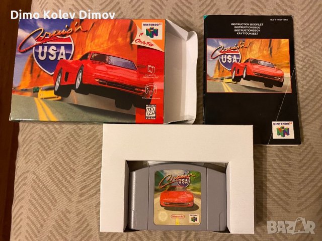 Cruisin USA N64, Nintendo 64 Boxed, снимка 1 - Игри за Nintendo - 43452966