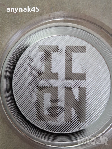 Сребро 1 oz. icon Мерелин Монро, снимка 3 - Нумизматика и бонистика - 53481097