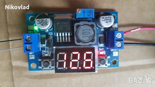 DC-DC Step Down Module 4-40V to 1.25-37V/ 2А, снимка 7 - Друга електроника - 28467915