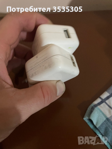Захранващ адаптер (зарядно устройство) за Apple 10W USB, снимка 4 - Оригинални зарядни - 44846998