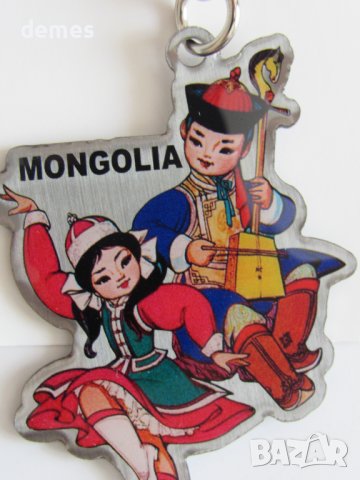 Метален ключодържател от Монголия, снимка 4 - Колекции - 43258861