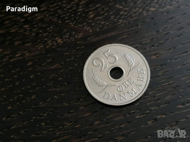 Mонета - Дания - 25 оре | 1967г., снимка 2 - Нумизматика и бонистика - 28349946