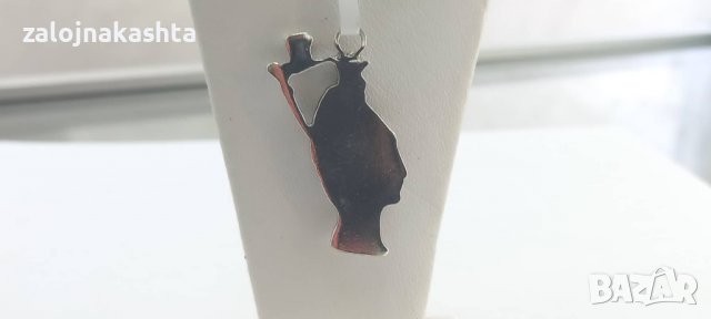 Сребърна висулка-5,55гр/925, снимка 2 - Колиета, медальони, синджири - 38588444