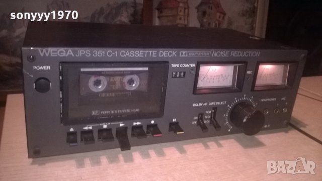 WEGA JPS 351 C-1 HIFI MADE IN WEST GERMANY-ВНОС ХОЛАНДИЯ, снимка 3 - Декове - 27780123