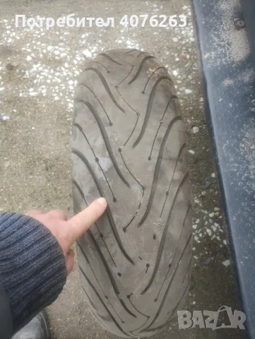 продавам задна гума MiCHELIN 180/55/17, снимка 2 - Гуми и джанти - 48480729