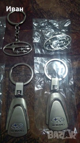 Пет модела качественни метални хромирани ключодържател Субару Subaru, снимка 14 - Аксесоари и консумативи - 28392839