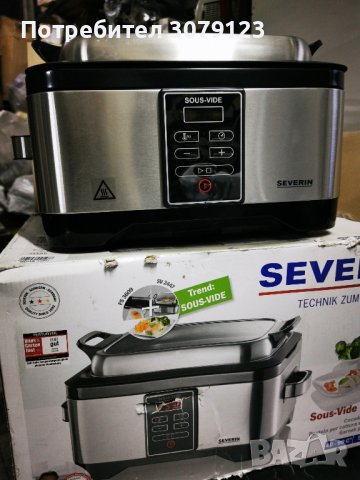 Уред за готвене на пара SEVERIN SV 2447 Sous-Vide

, снимка 3 - Уреди за готвене на пара - 43035743