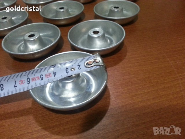 Алуминиеви форми за мини кексчета , снимка 3 - Антикварни и старинни предмети - 43555196