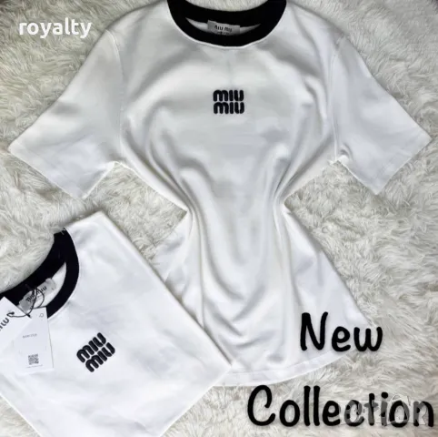Miu Miu дамски тениски , снимка 6 - Тениски - 50394662