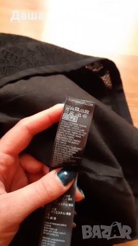 Черна къса пола дантела, снимка 12 - Поли - 32271995