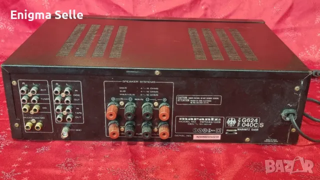Vintage усилвател Marantz PM-42 , снимка 2 - Ресийвъри, усилватели, смесителни пултове - 50197462