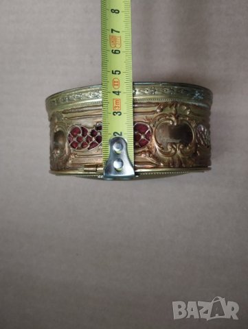 Стара кутия арт деко, снимка 4 - Антикварни и старинни предмети - 43346854