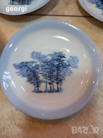 Японски geisha сервиз от фин костен порцелан , снимка 4 - Сервизи - 35399065