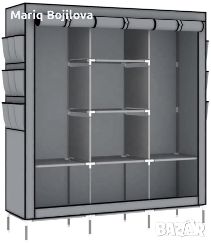 Спален гардероб с цип и 3 разделения, снимка 8 - Гардероби - 52174363