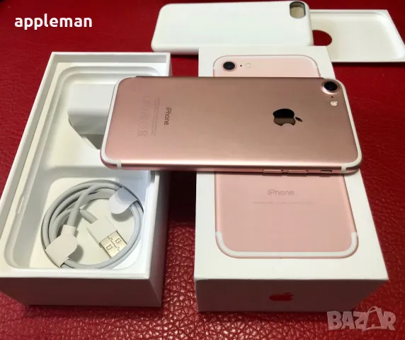 Apple iPhone 7 128Gb Rose gold Фабрично отключен, снимка 5 - Apple iPhone - 48801722