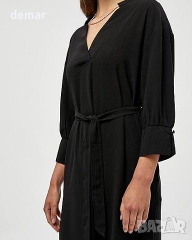 Peppercorn Черна елегантна дамска рокля Sabia, снимка 5 - Рокли - 43428442