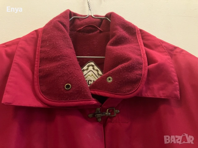 Дамско зимно яке - цвят червен, снимка 3 - Якета - 53412388