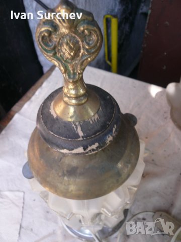 нощна лампа от соца бронзова, снимка 7 - Колекции - 37162681