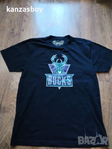 Mitchell & Ness - страхотна мъжка тениска L , снимка 4 - Тениски - 49576481