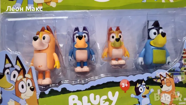 Фигурки Блуи и Бинго Bluey Bingo семейство и приятели , снимка 4 - Фигурки - 48427365