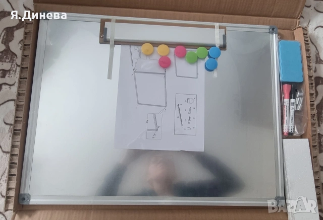 Бяла дъска за писане, снимка 2 - Образователни игри - 53444237