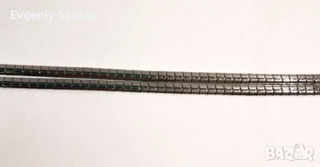 Сребърна Елегантна Гривна Винтидж Ръчна работа проба 800, снимка 9 - Гривни - 52649009