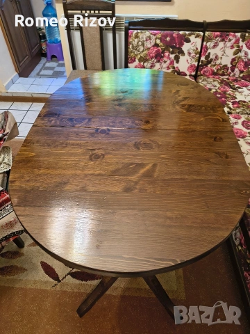 продавам кухненски ъгъл с маса и три стола, снимка 3 - Маси - 53099787