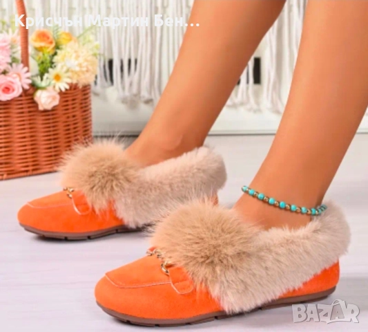 пантовки а косъм , снимка 6 - Пантофи - 52319102