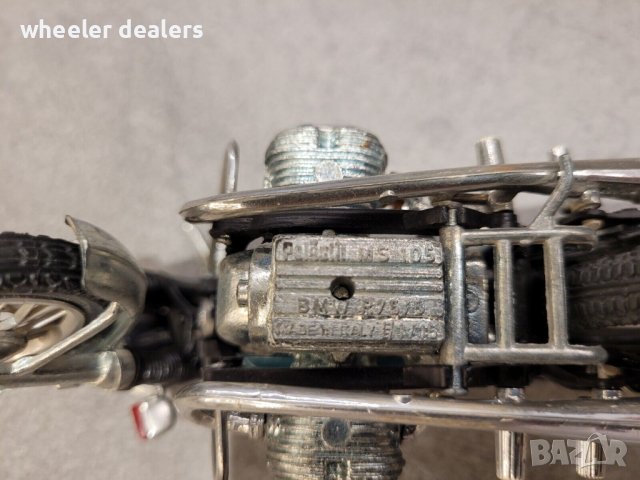 Метална количка - мотор BMW R75/5 мащаб 1:15 на Polistil, снимка 5 - Колекции - 39722816