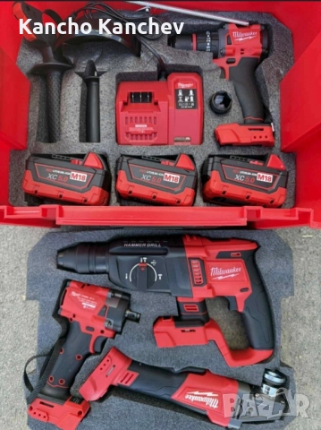 Топ Цена! Комплект Milwaukee 18V 5.0AH
