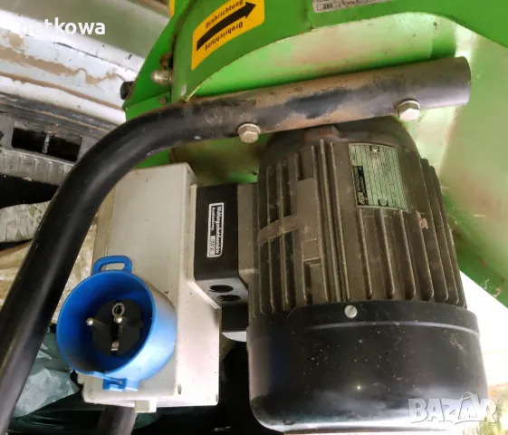 Германска монофазна клонотрошачка дробилка за клони разпродажбаи, снимка 3 - Други инструменти - 47825753