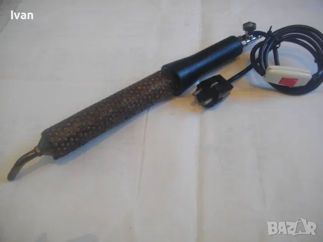 Българска ЕЛЕКТРИЧЕСКА ЛЕПАЧКА ЗА ПЛАСТМАСА С ТОПЪЛ ВЪЗДУХ от компресор Заваръчен апарат пластмаси, снимка 4 - Компресори - 47662167