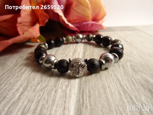 Дамска гривна от естествени камъни