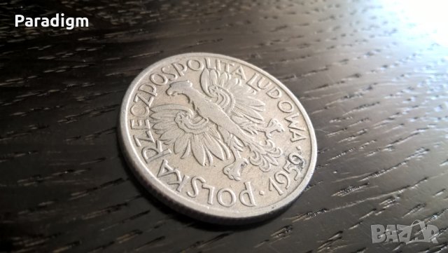 Монета - Полша - 2 злоти | 1959г., снимка 2 - Нумизматика и бонистика - 26813880