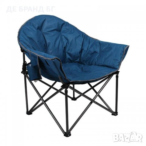 Сгъваем къмпинг стол Alpha с чанта за съхранение E01CC-403 PALACE BLUE