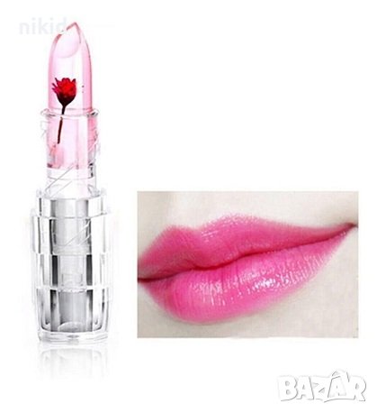 магическо червило желе с цвете роза променящо си цвета, снимка 8 - Декоративна козметика - 37563055