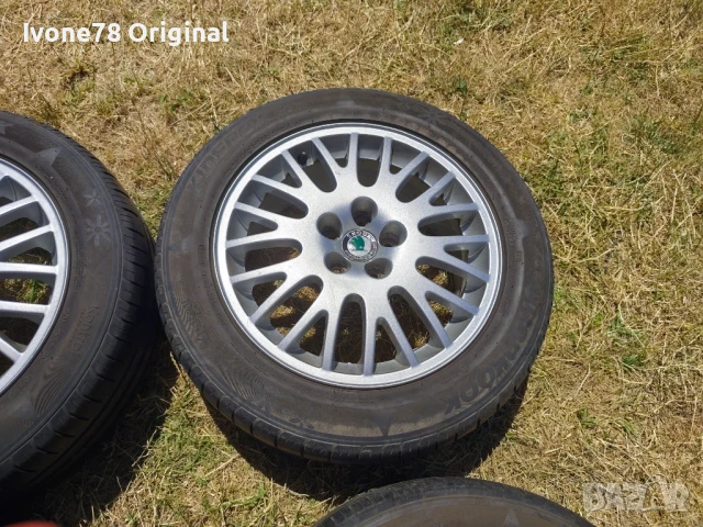 ПРОМО Алуминиеви Джанти за SKODA 5x100 16 цола.Отлично състояние., снимка 5 - Гуми и джанти - 51160627
