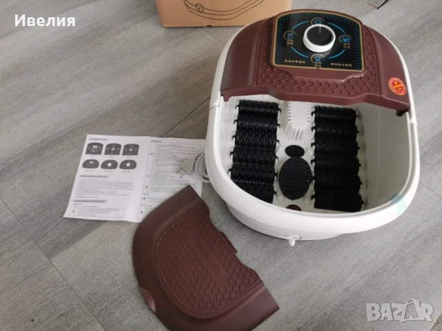 Воден нагряващ масажор за крака плюс педикюр TV125 TV125, снимка 9 - Други - 53166648