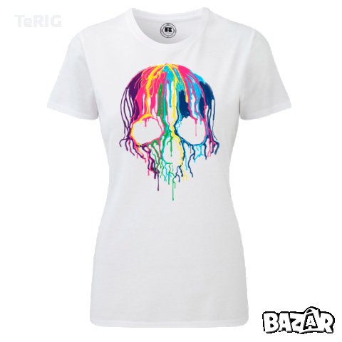 ЧЕРЕП NEON, снимка 2 - Тениски - 39392167