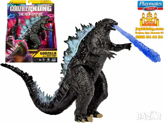 Godzilla с топлинен лъч 15cm MonsterVerse GODZILLA x KONG 35201, снимка 1 - Фигурки - 49377174