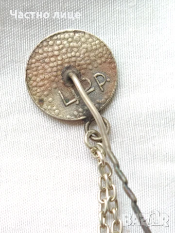 Латвийска Соц СССР Брошка Мелхиор с Кехлибари 1970те г Отлично състояние., снимка 4 - Други - 50448050