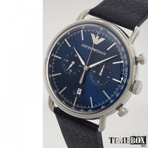 Emporio Armani AR11105 Aviator Chronograph. Нов мъжки часовник, снимка 2 - Мъжки - 38773451