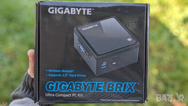 мини компютър GIGABYTE GB-BACE-3160 - 8Gb ram - 240Gb SSD, снимка 7 - За дома - 43347760