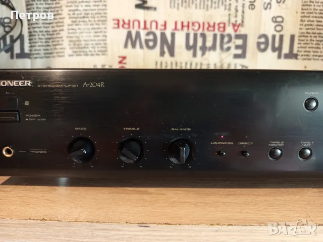 Стерео Усилвател"Pioneer"A-204R, снимка 3 - Ресийвъри, усилватели, смесителни пултове - 48907715
