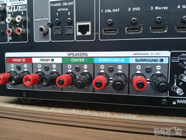 Ресивър DENON AVR-X 1000, снимка 7 - Ресийвъри, усилватели, смесителни пултове - 53465487